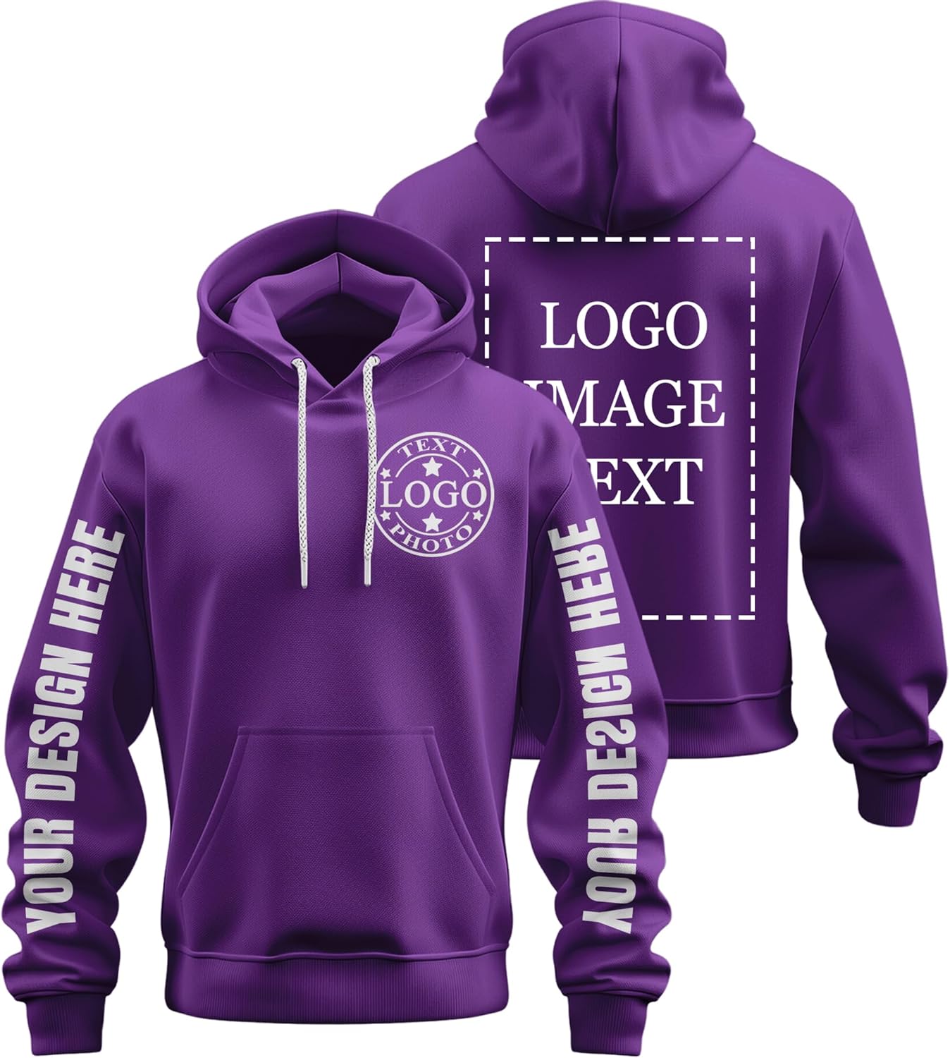 Custom hoodies for Men Women,Customized hoodie Personalized Sweatshirts Unisex With Logo Text Photo Gifts