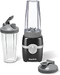 Mixeur personnel Starfrit, deux tasses de 828 ml, modes élevé, bas et pulsation, 300 W, noir