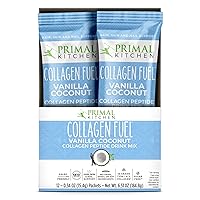Vista 17 de Primal Kitchen Mezcla de bebida Collagen Fuel® con sabor a mantequilla de maní, péptidos de colágeno, sin lácteos, 14.3 onzas