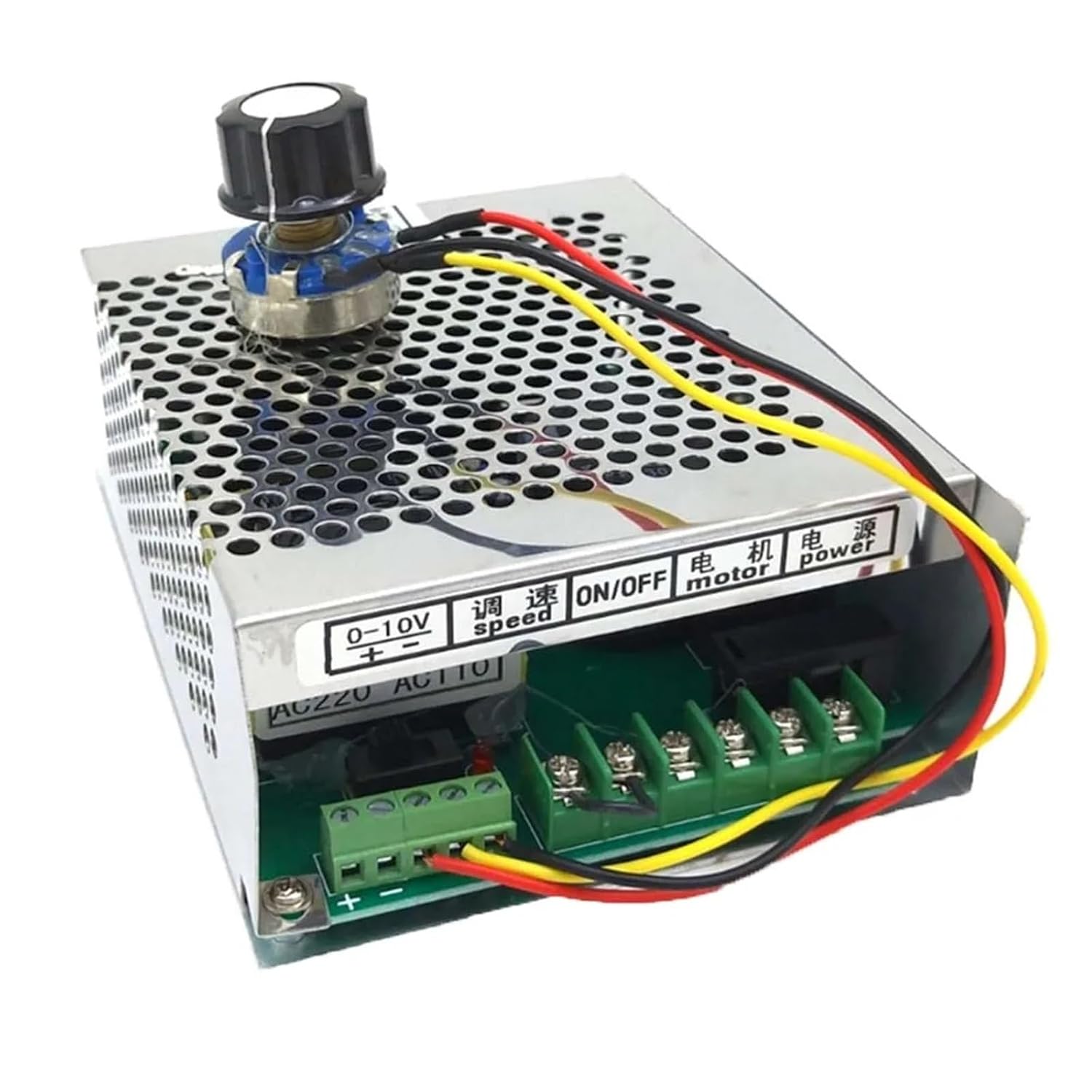 Air Cooled 0.2kw spindleMotor Kit ER11 200W Spindle Motor + Power Supply Speed Governor for Engraving(Package 6)