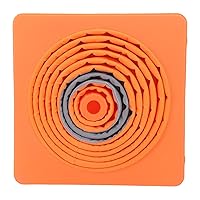 Vista 2 de Conos de tráfico plegables con collares reflectantes, cono naranja de seguridad desplegable multiusos con base rellenable para entrenamiento