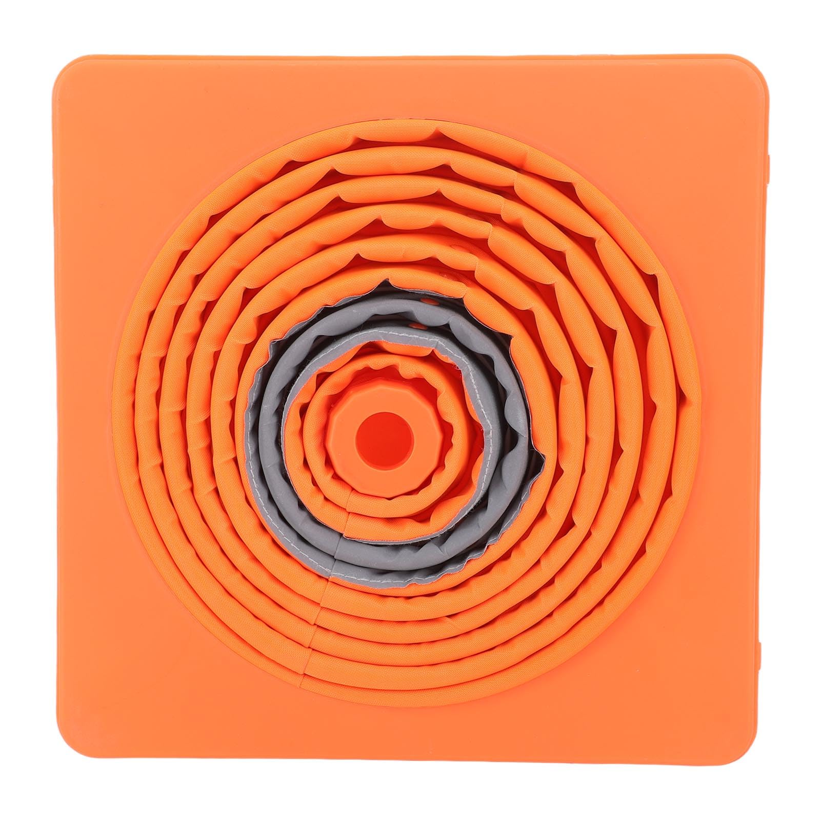 Collapsible Traffic Cone, Traffic Safety Orange Cones with Reflective Strip Great for Driving Training Parking Lots - Image 2