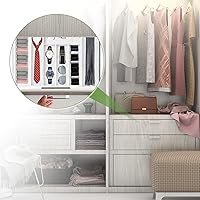 Vista 8 de Pipishell - Organizador de cajones extensible de bambú para utensilios de cocina, bandeja de cubiertos ajustable, organizador de divisores de madera