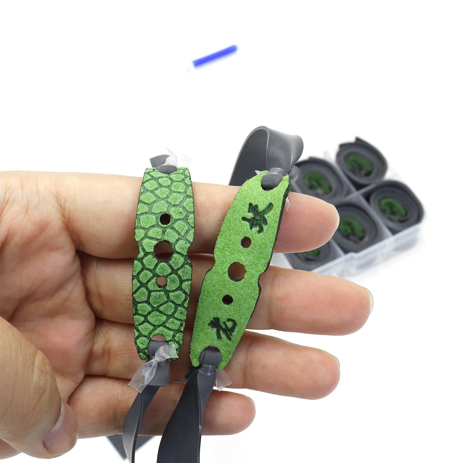 5 Starke Gummibänder Für Schleuder & Katapult - 0,55mm Outdoor & Jagd Zubehör