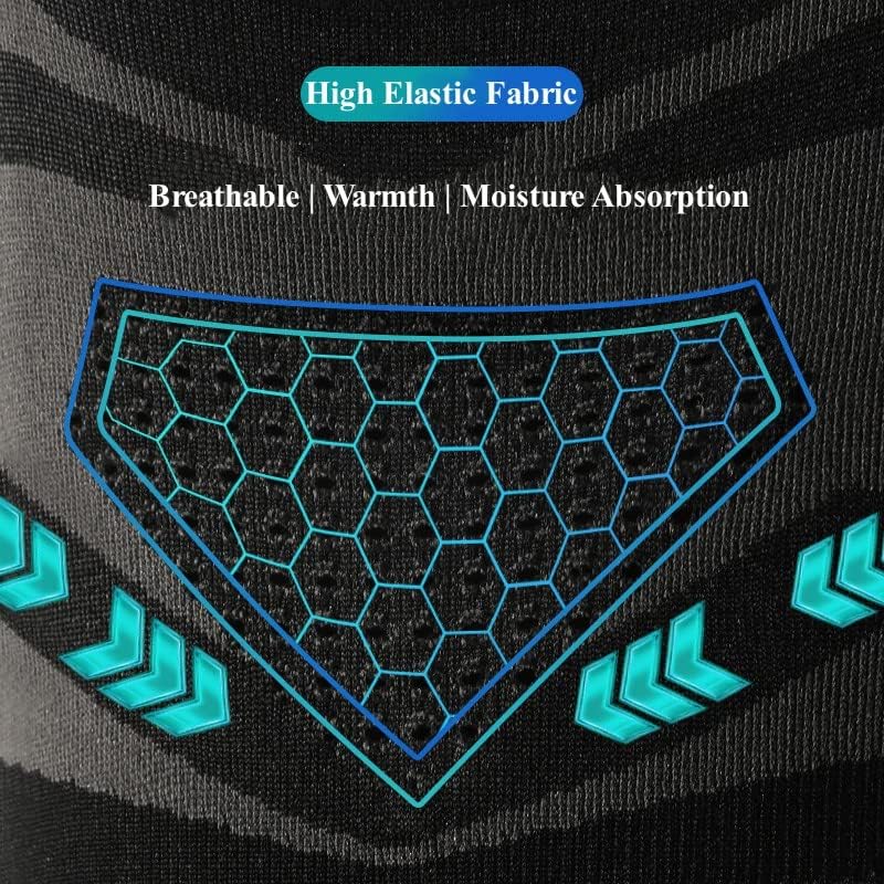 Ski Mask Balaclava Winter Full Face Mask for Men Women Cold Weather Wind Protection Gear for Skiing Snowboarding Ride Running - Image 5