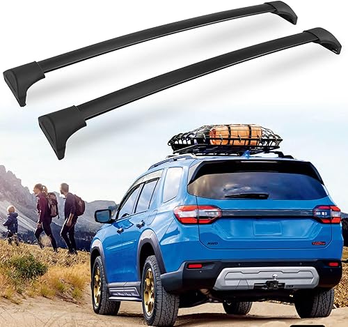 Barras transversales mejoradas para Honda Pilot Elite Sport Touring Trailsport 2023 2024 (excepto LX y EX-L), perfectas para kayaks, tablas de