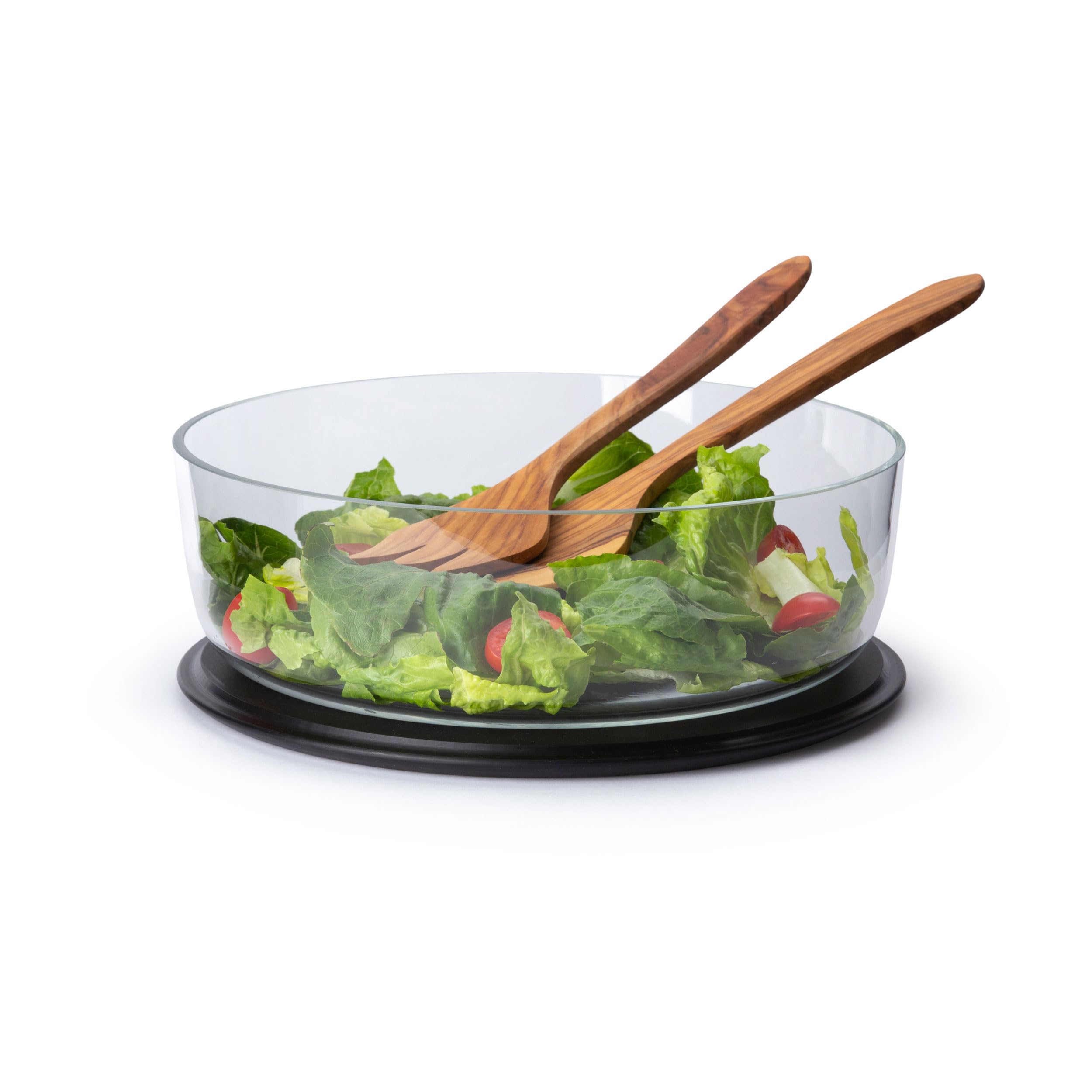 Continenta Duracore Käsebrett mit Glocke aus mundgeblasenem Glas, Ø 27 cm