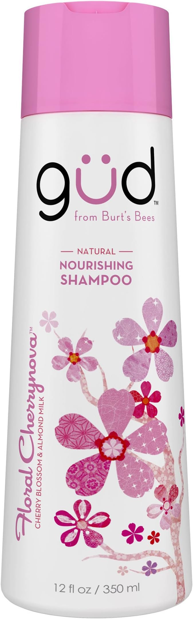 Gud Floral Cherrynova Natural Nourishing Shampoo, 12 Fluid Ounces