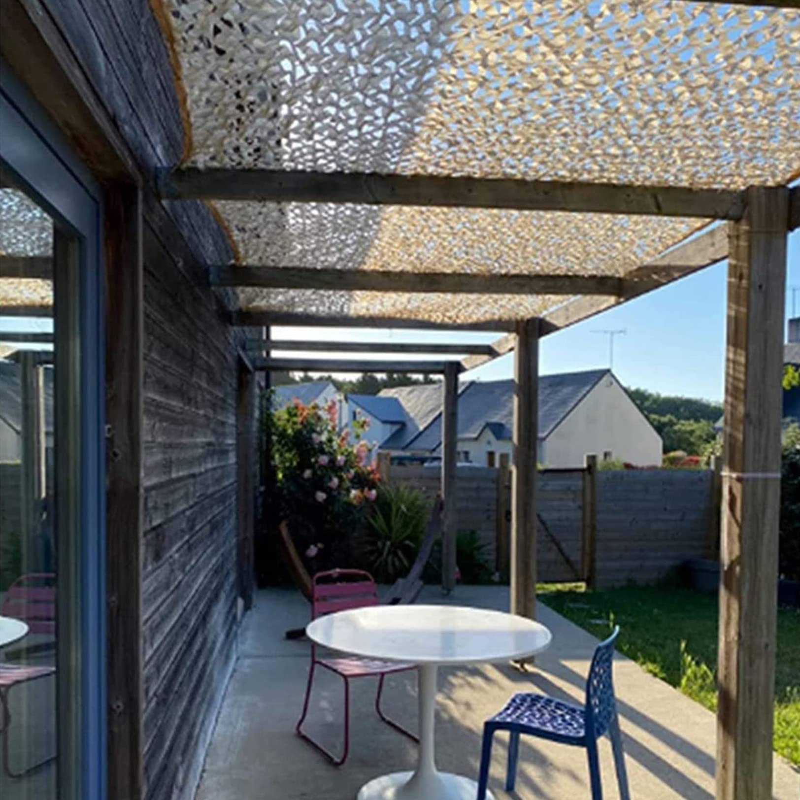 Earnmore Red de Camuflaje Militar 6x4m Toldos Terraza Sombra Exterior