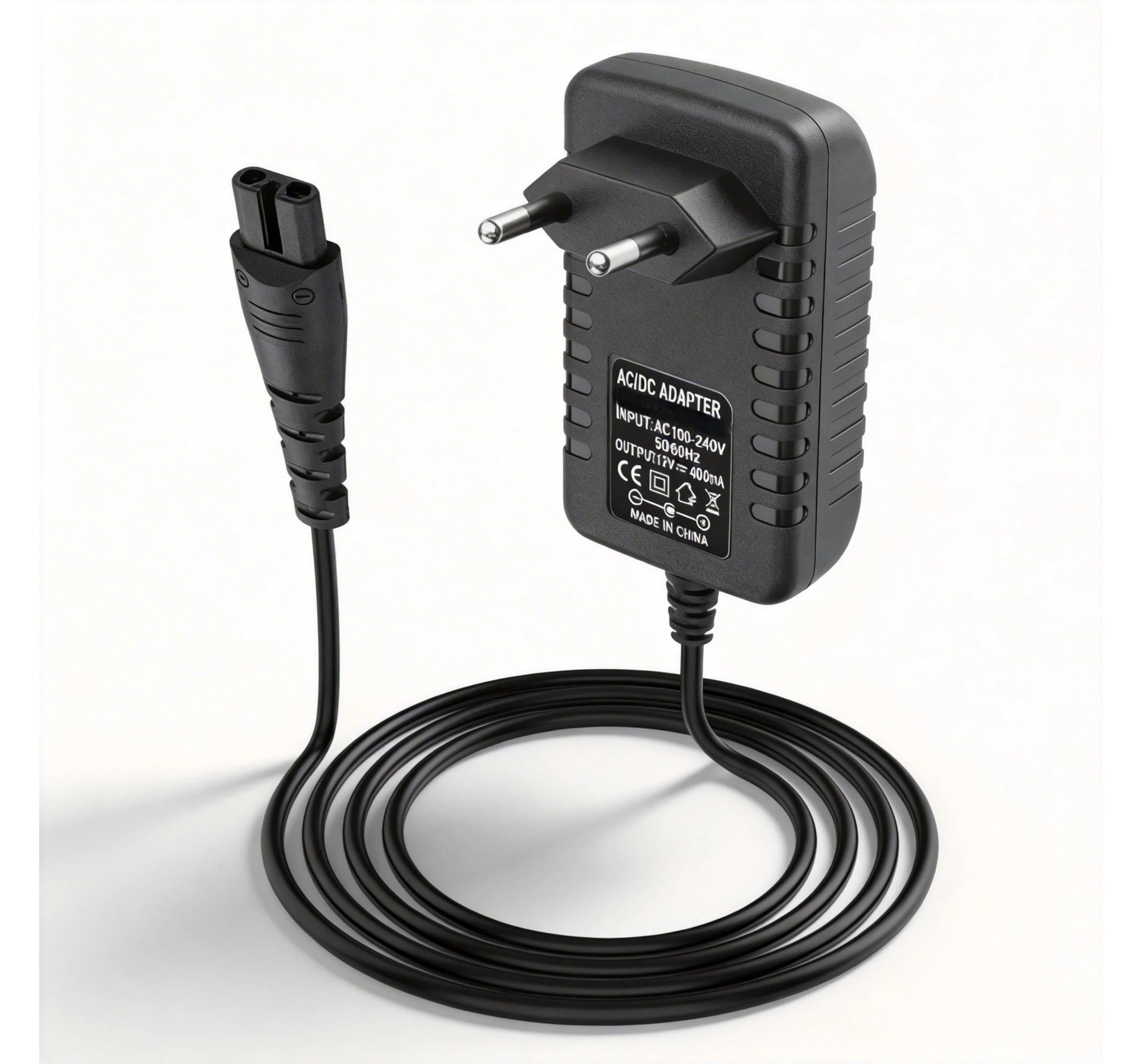 Zasilacz Zamienny 12V 0.4A Ładowarka do Golarki Elektrycznej Remington F5-5800 F5800 F5790 F4790 R5150 R6130 R-6150 MS2-390 MS3-2700 MS680 R9100
