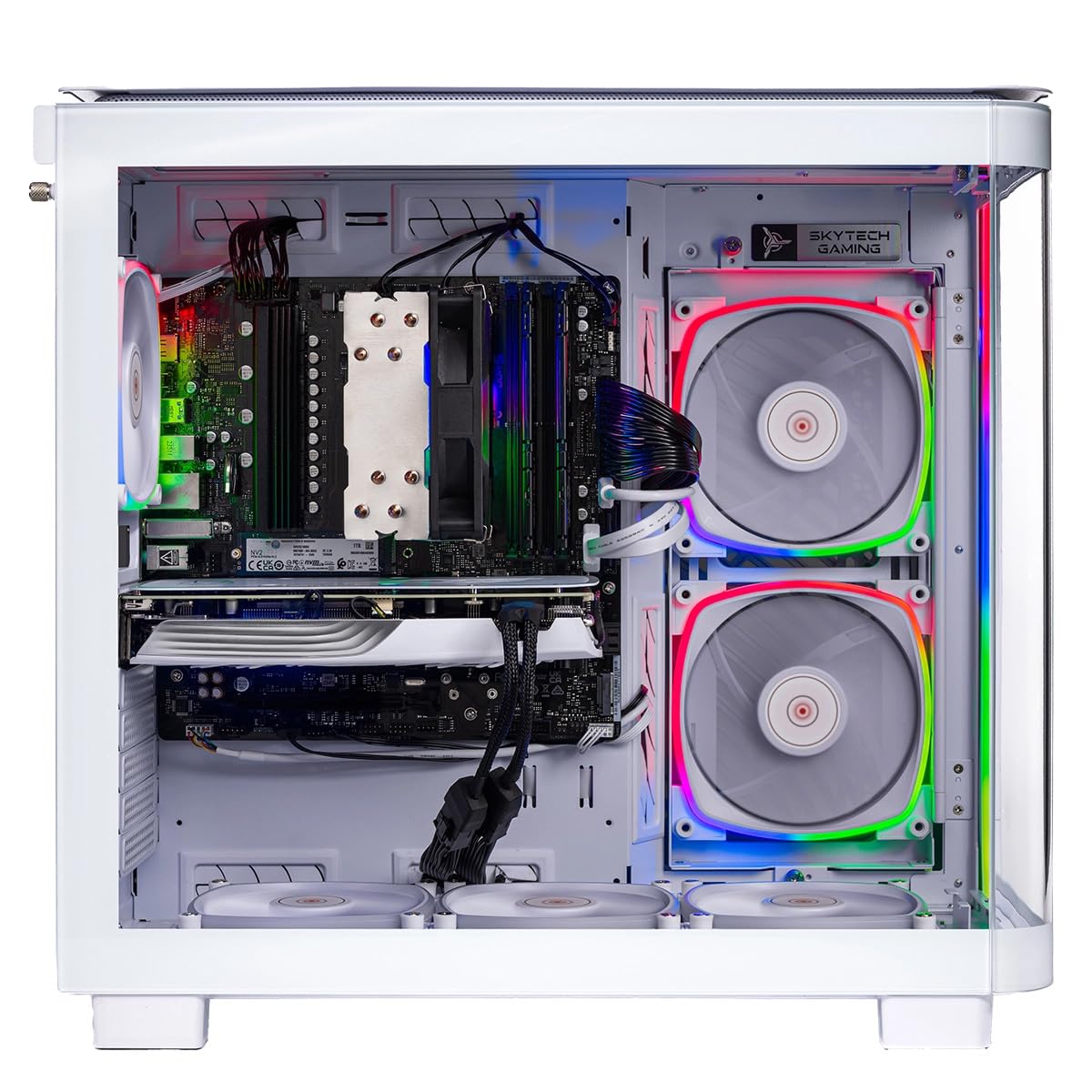 Amazon.com: Skytech Gaming King 95 Gaming PC, AMD Ryzen 7 7700 3.8