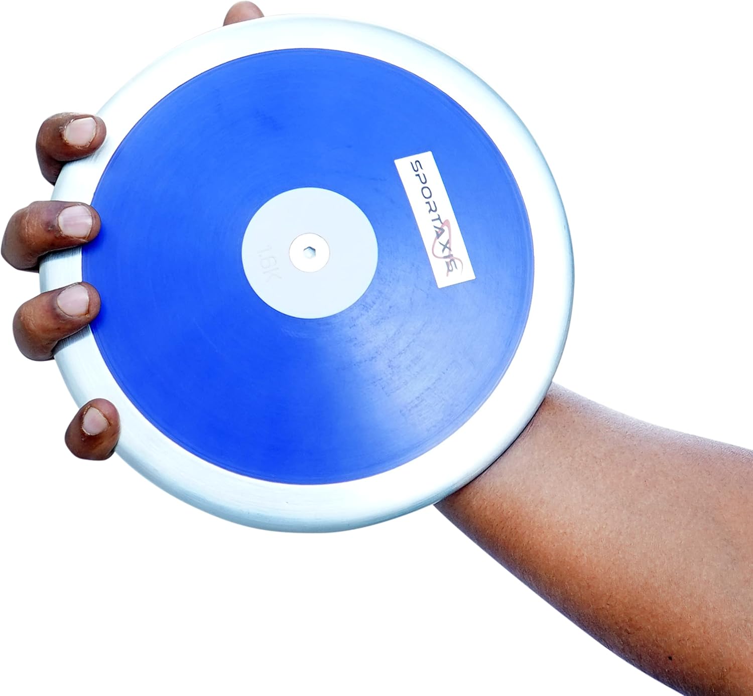 SPORTAXIS Training Discus - High Spin, Low Spin for Beginners - Throwing Discus for High School & College Throwers - 73% Rim Weight - Outdoor Practice & Competition