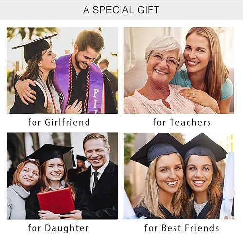 Miniatura 6 de Regalos de graduación para ella 2023, collares de graduación de búho del juicio para mujeres y niñas, regalos de graduación de escuela secundaria