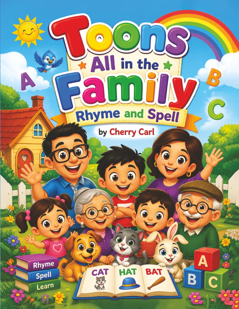 Toons All in the Family Rhyme and Spell
