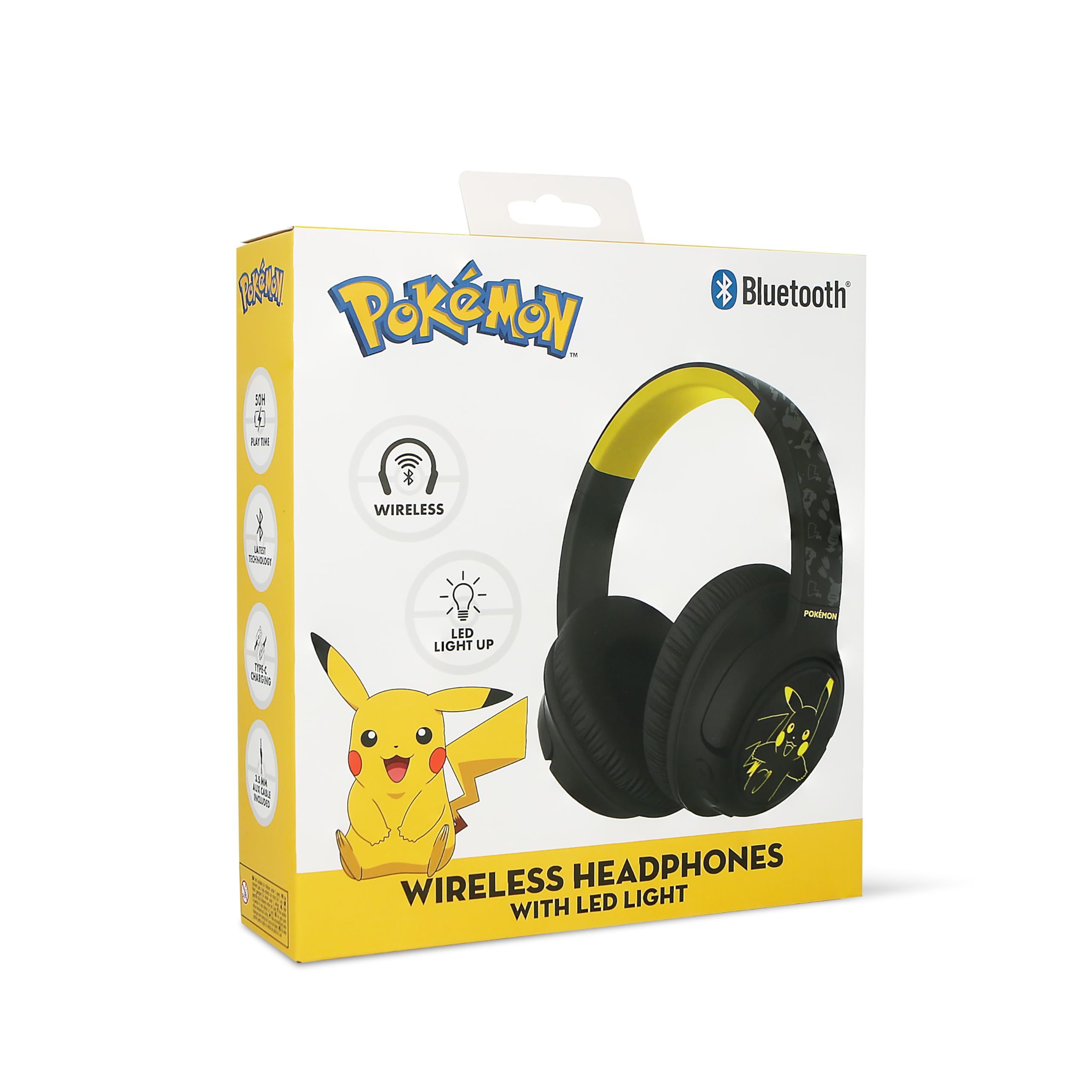 OTL Technologies PK1200 Pokemon Pikachu Wireless Headphones with