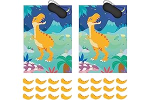 Pin the Horn on the Triceratops: Ultimate Dinosaur Party Pastime