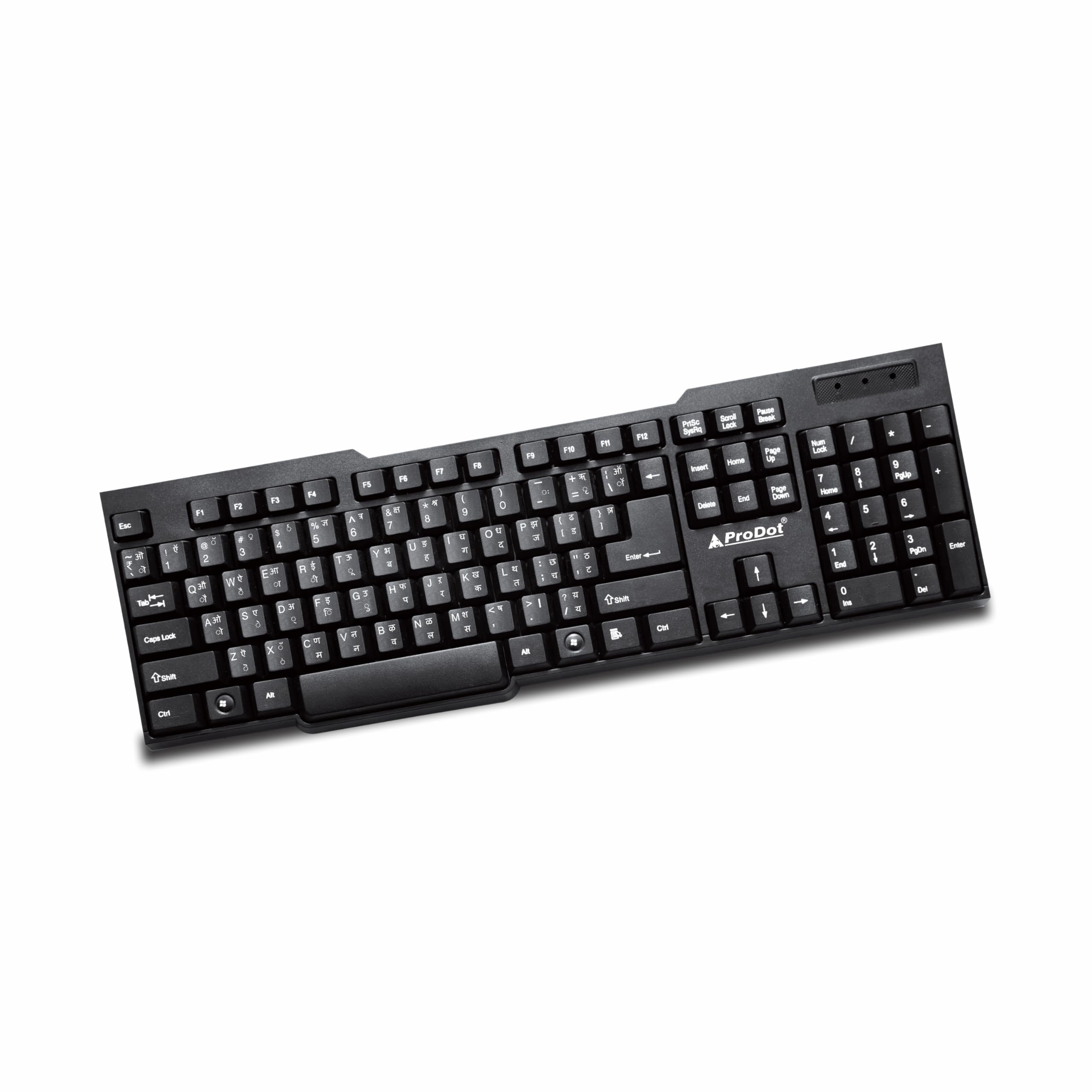 See full amazon price history chart for ProDot ProSeries Wired Keyboard with Rupees Symbol | Hindi Devanagari | Made in India | Ergonomic, Spill Resistant Design | 104 Keys | 10M Key Life | 1 Year Warranty | Works with Windows, iOS, Linux ProDot ProSeries Wired Keyboard with Rupees Symbol | Hindi Devanagari | Made in India | Ergonomic, Spill Resistant Design | 104 Keys | 10M Key Life | 1 Year Warranty | Works with Windows, iOS, Linux (B07LCJ4W29) Amazon Price History, Amazon Price Tracker