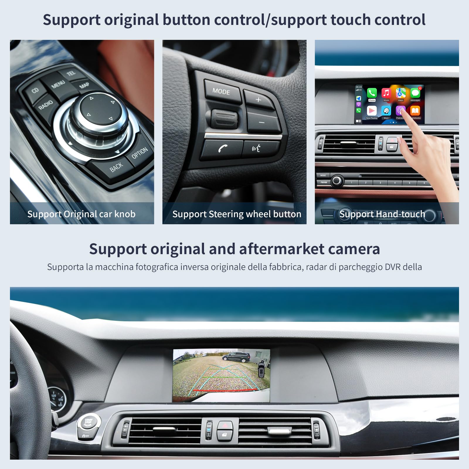 Amazon.com: Wireless CarPlay/Android Auto for BMW CIC 1 2 3 4 5 7