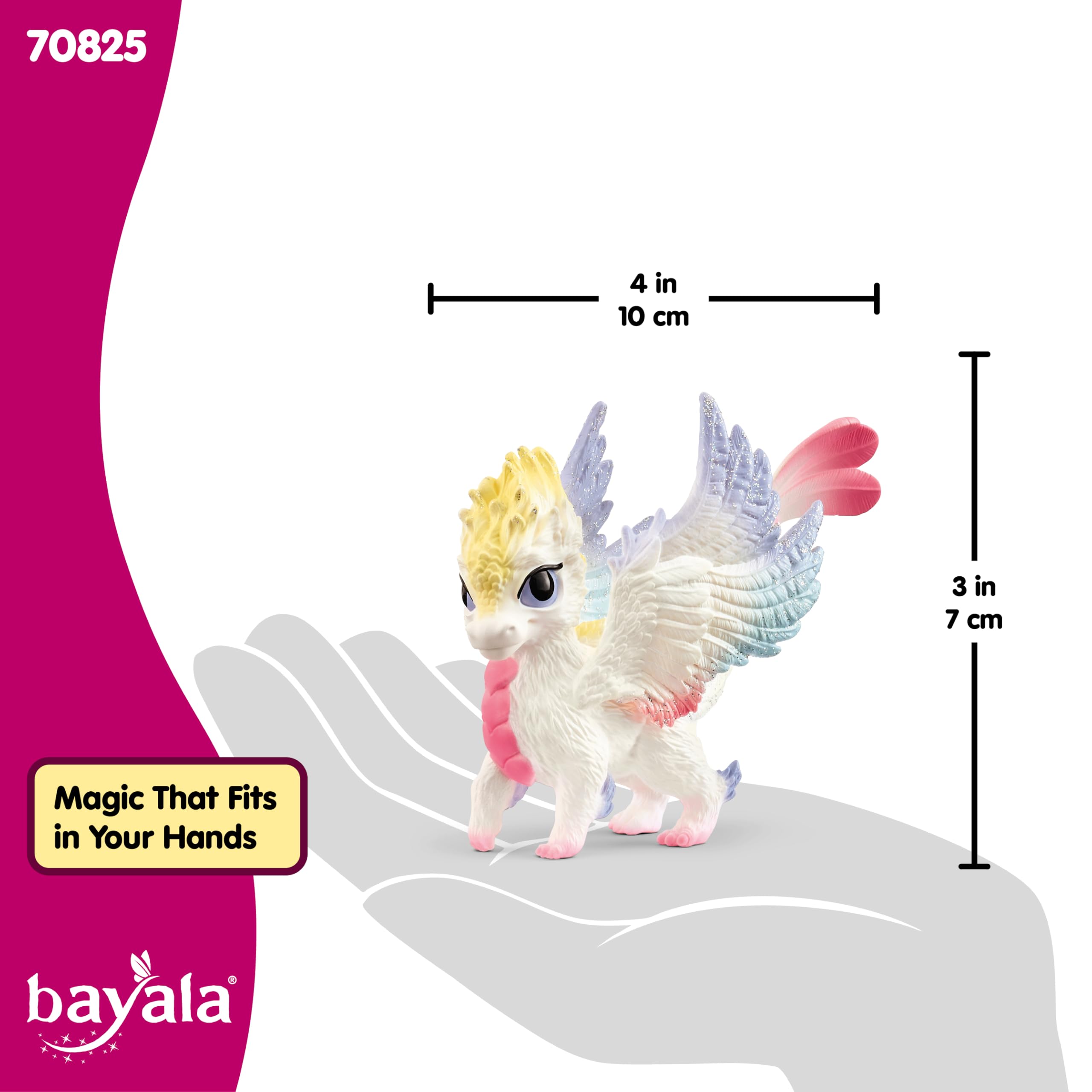 Amazon.co.jp: Schleich Bayala - レインボーベイビードラゴンおもちゃ