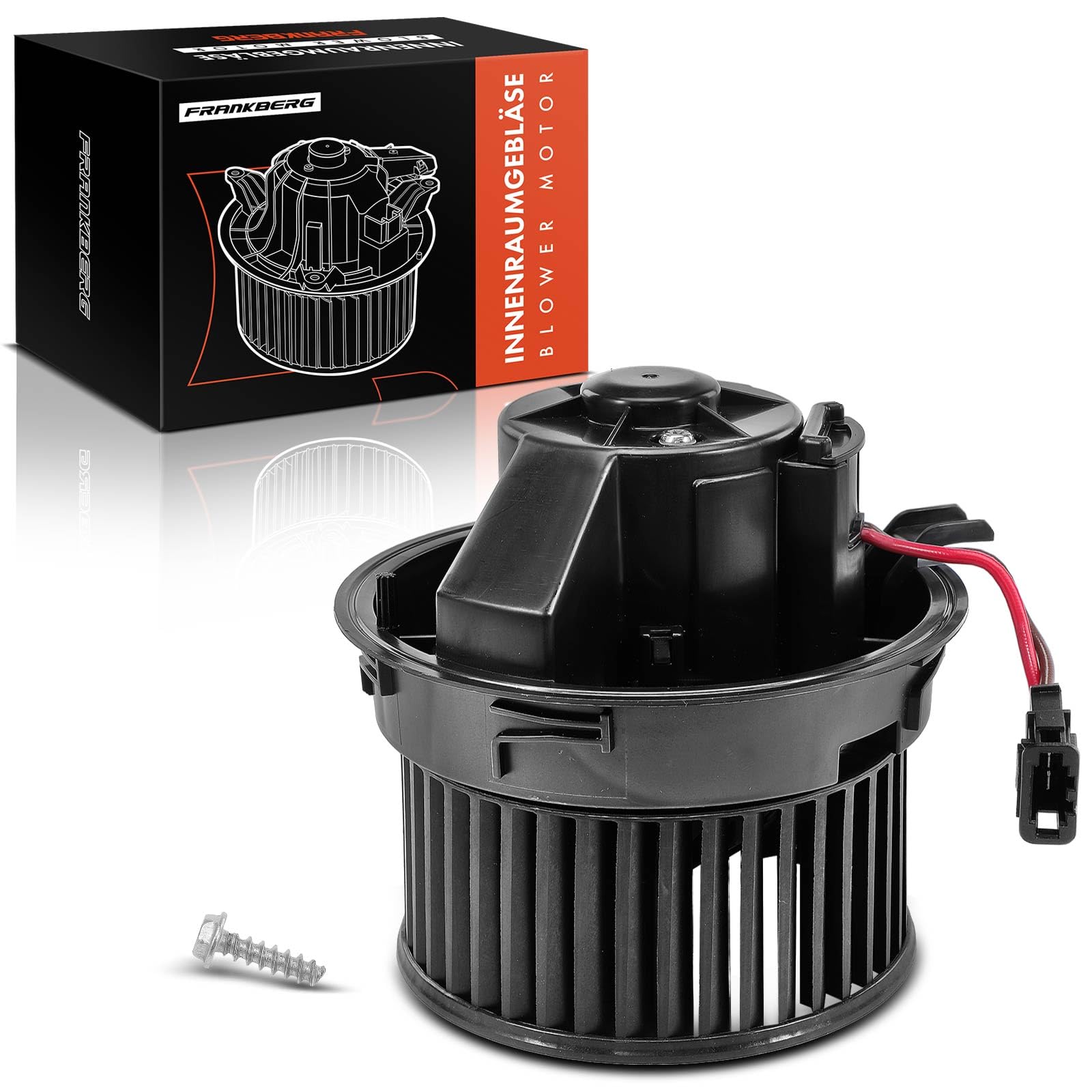 Frankberg Motore del ventilatore Ventilatore del riscaldamento Compatibile con Giulietta 940 1.4 TB 1.6 JTDM 1.8 TBi 2.0 JTDM 2010-2013 Replace# 77365861,715249