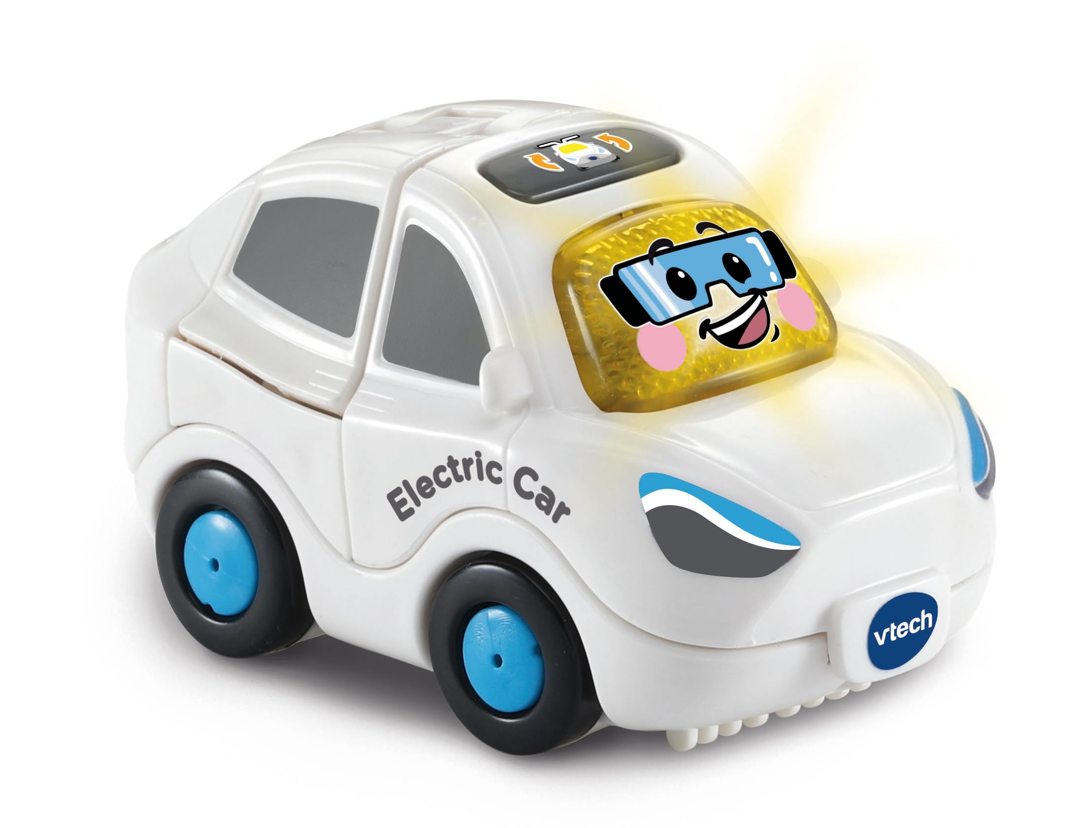 VTech Toot-Toot Drivers Electric Car, Interactive Toddlers Toys for Pretend Play with Lights and Sounds, Suitable for Boys & Girls Ages 1, 2, 3, 4+ Years, English Version