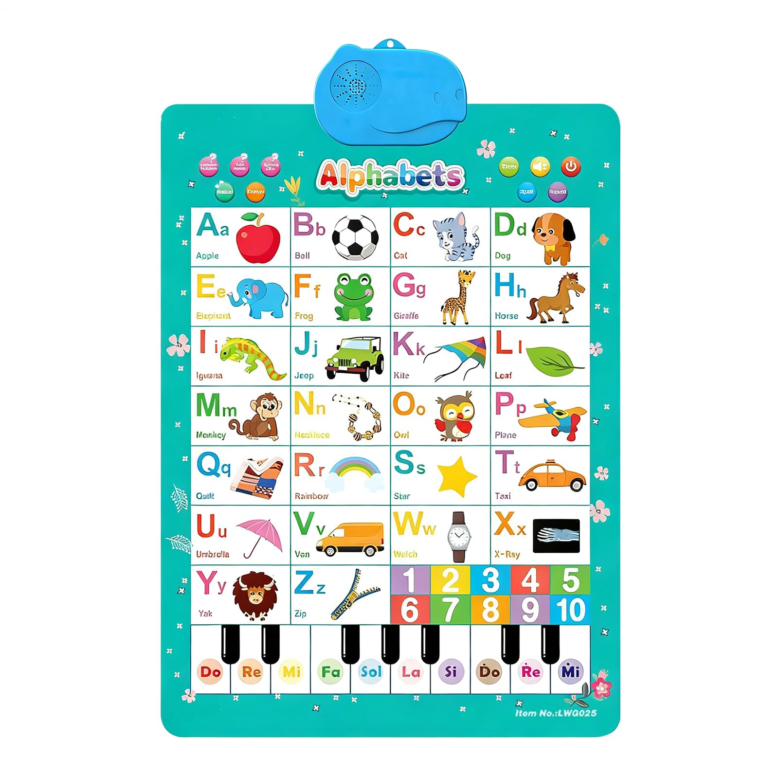 Kids Learning Posters Educational Learning English Toy
