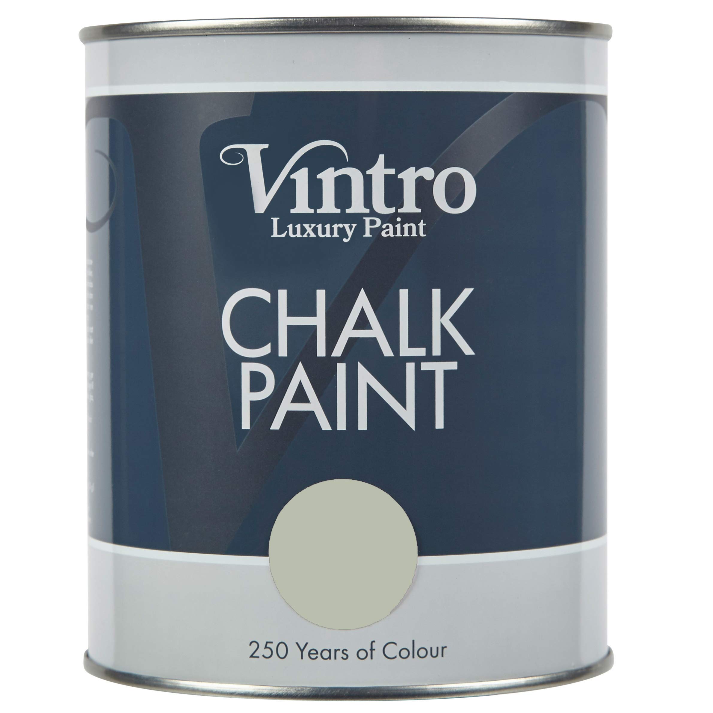 Vintro Paint Pale Green - Verdant Vintro | Chalk Paint | Furniture Paint | Shabby Chic | Upcycle | Decorate | Ultra Matt Finish | 1 Litre (Verdant)