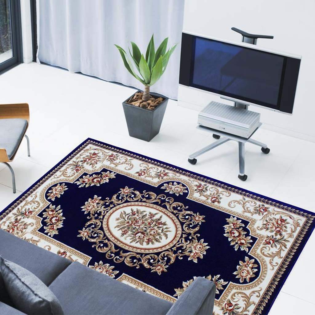 Moquette lit chambre style américain aux grands motifs européens