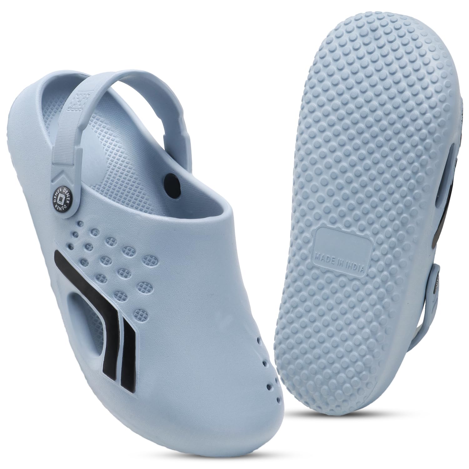 Men EVA Clogs with Adjustable Back Strap | Lightweight Cushioned Footbed | Anti-Slip Sole | Everyday Wear Indoor & Outdoor Sandals for Men-image-37