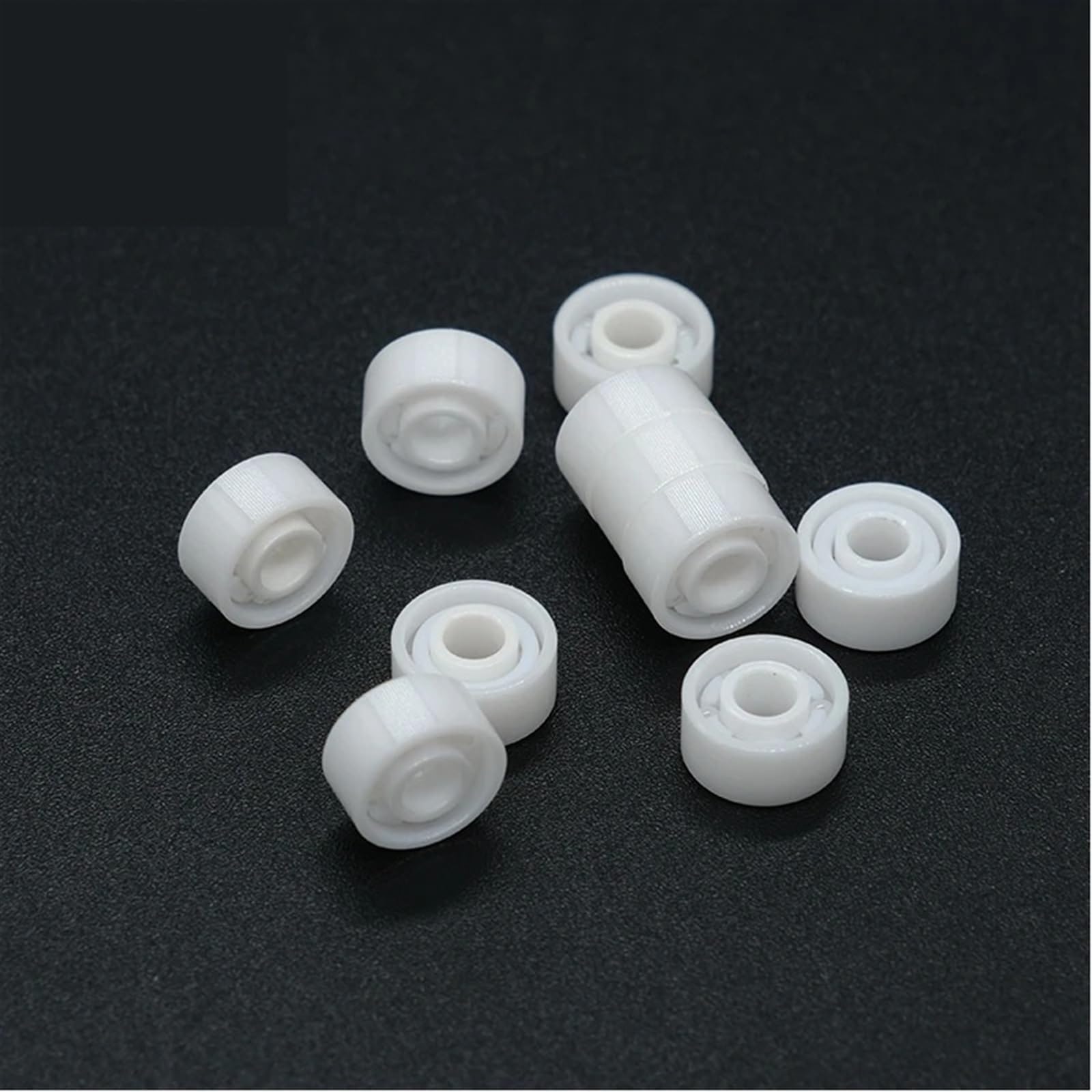 1 pièces roulement en céramique 693 roulement en céramique complet 3X8X4mm ZRO2 roulement en céramique de zircone for moulinet de pêche (Size : MR84 CE 4X8X3)