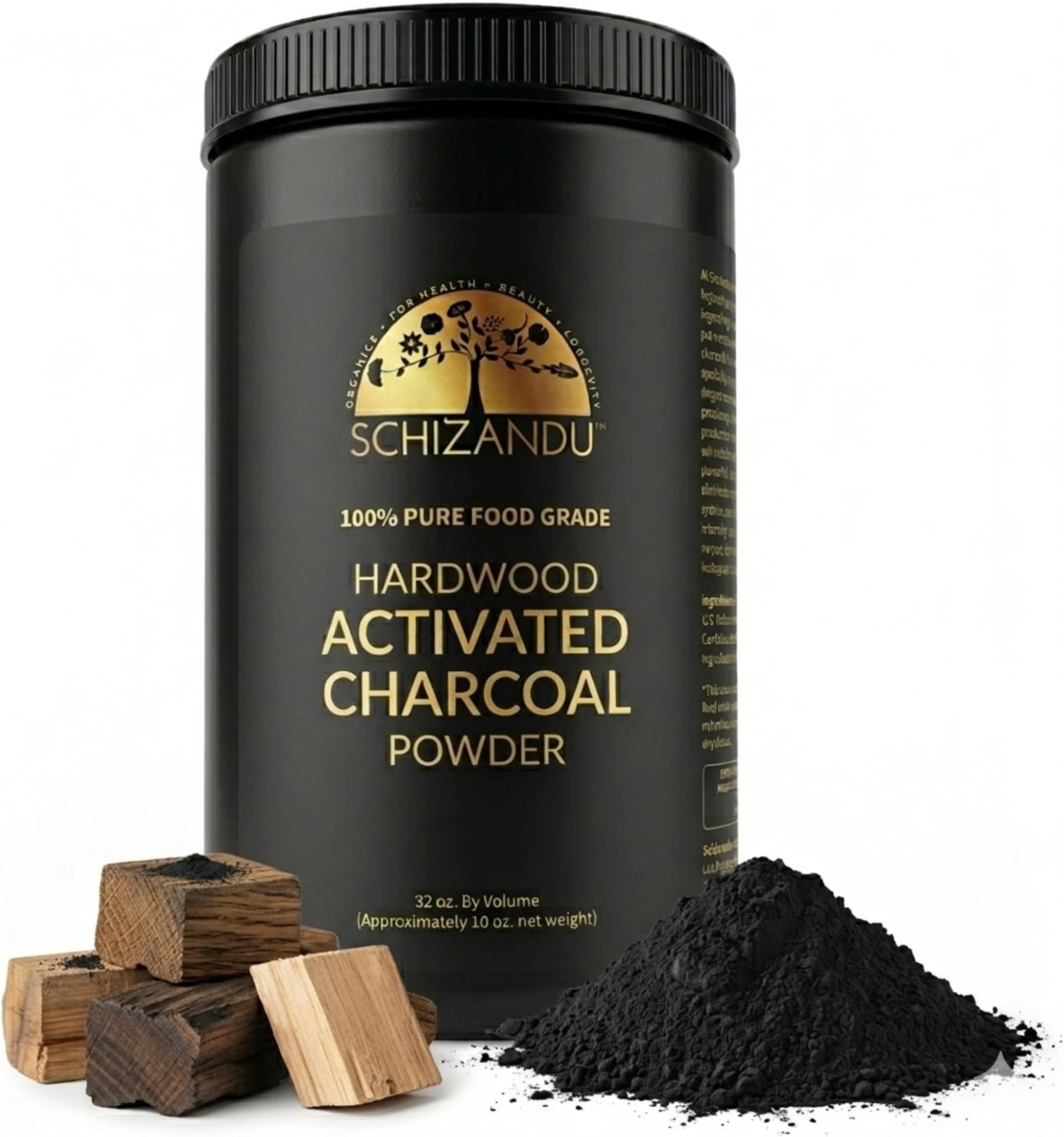 Schizandu Organics Activated Charcoal Powder