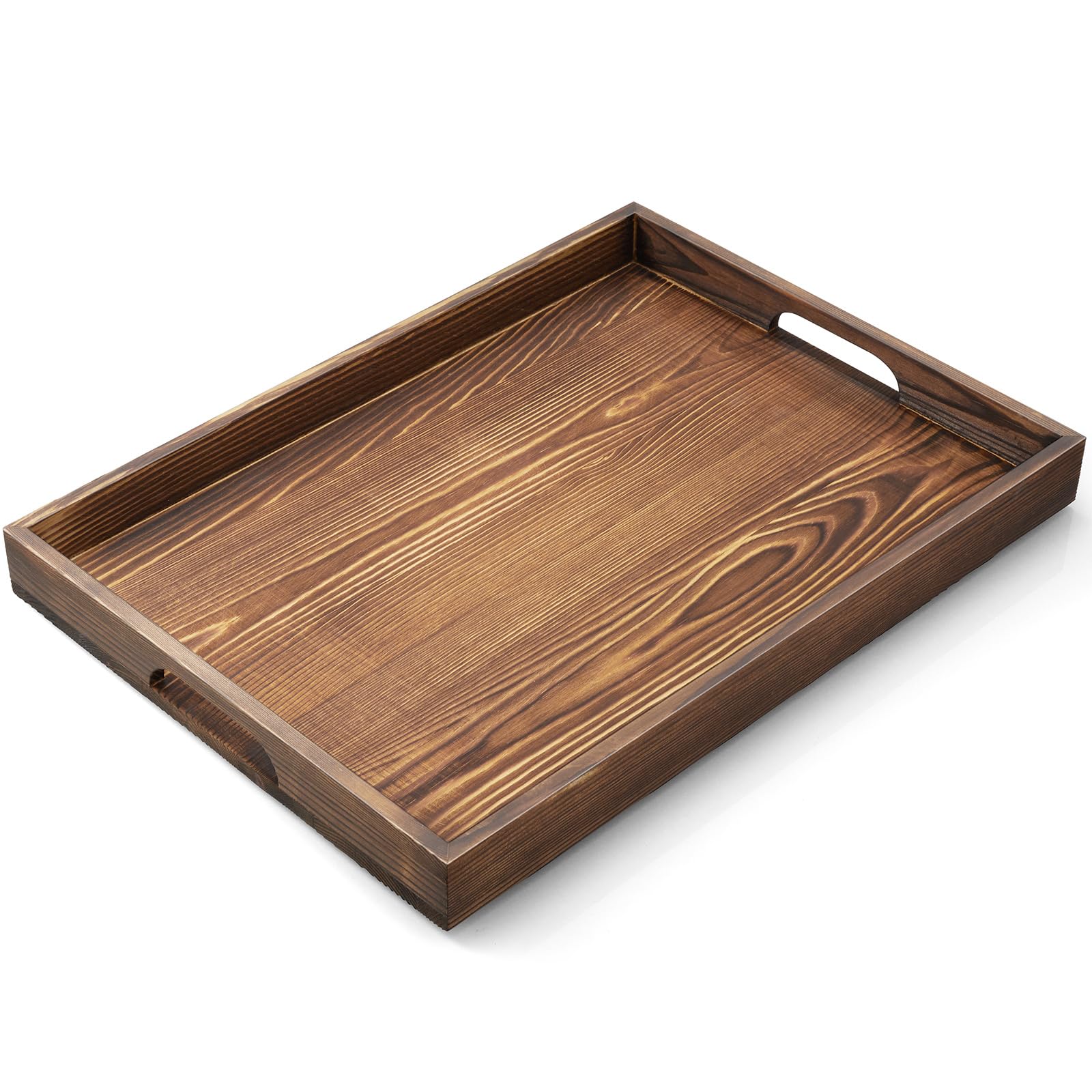 ISHU Obon Serving Tray – Baked Wood