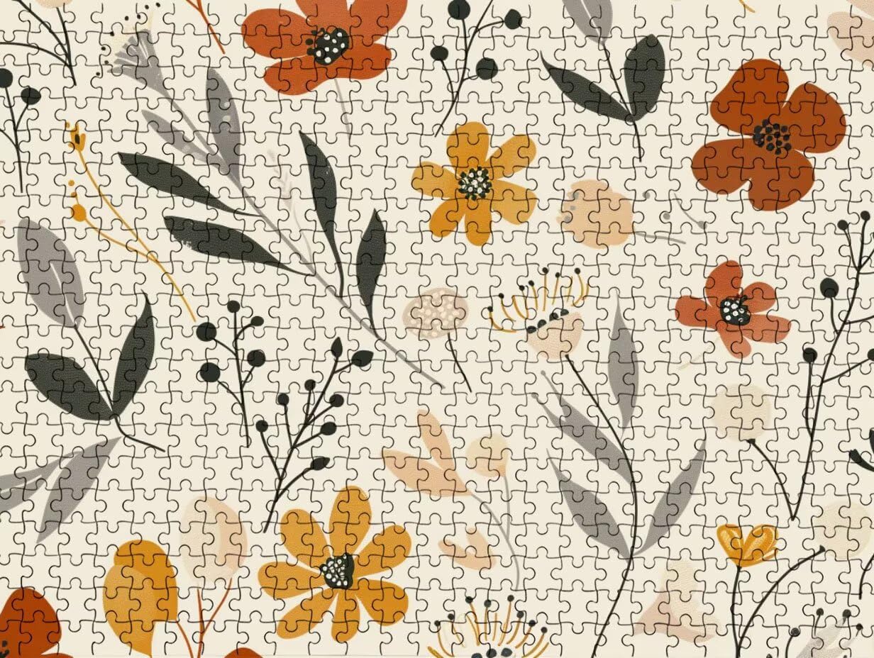Clásicos Puzzle 4000 para Adultos, Fondos De Pantalla De Plantas LDYQS7-697