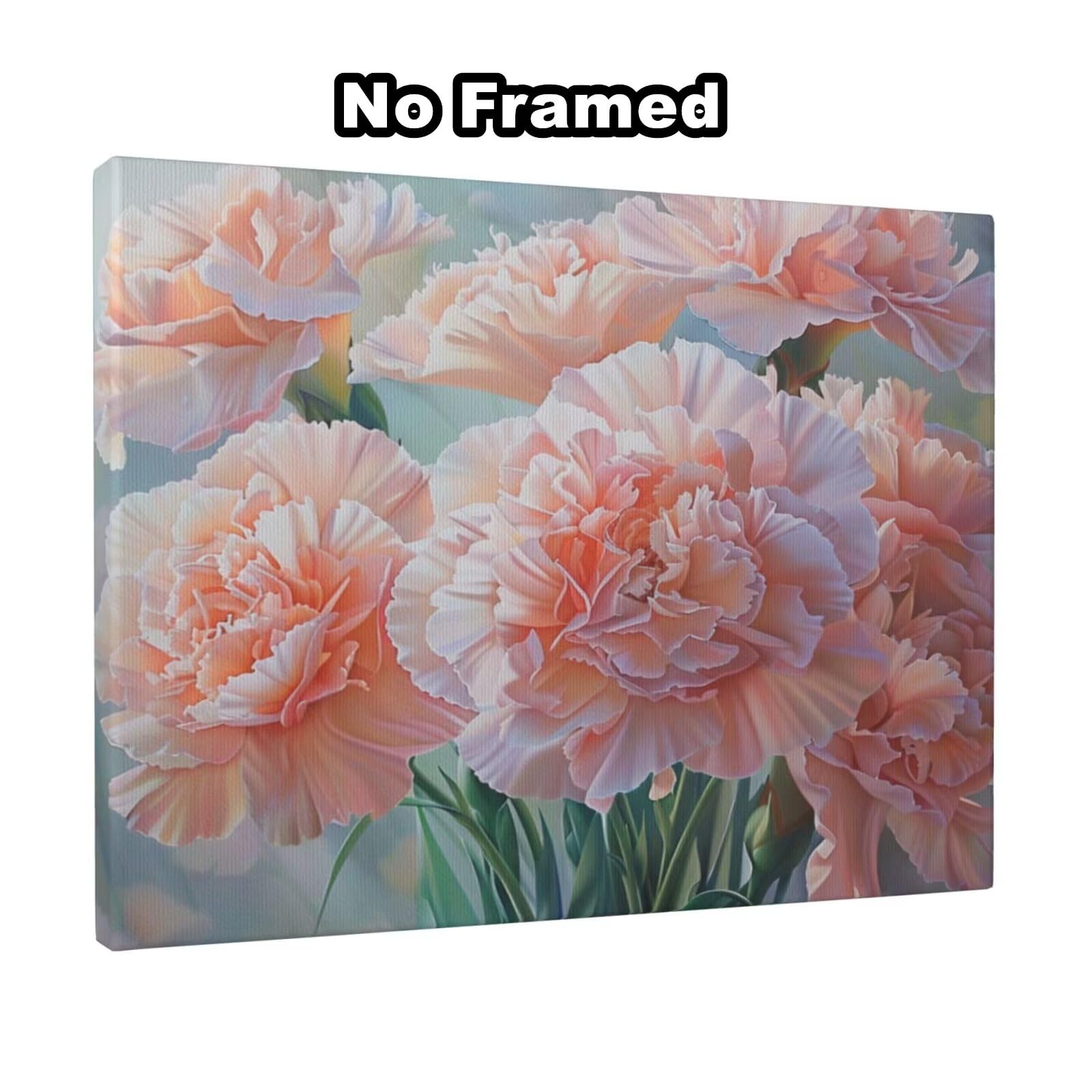 Malen-nach-Zahlen-Set für Erwachsene, Malen nach Zahlen, Blume, Acryl, Farbe nach Zahlen für Erwachsene/Anfänger, Ölgemälde, Basteln für Heimdekoration, 90 x 70 cm, ohne Rahmen) MK210