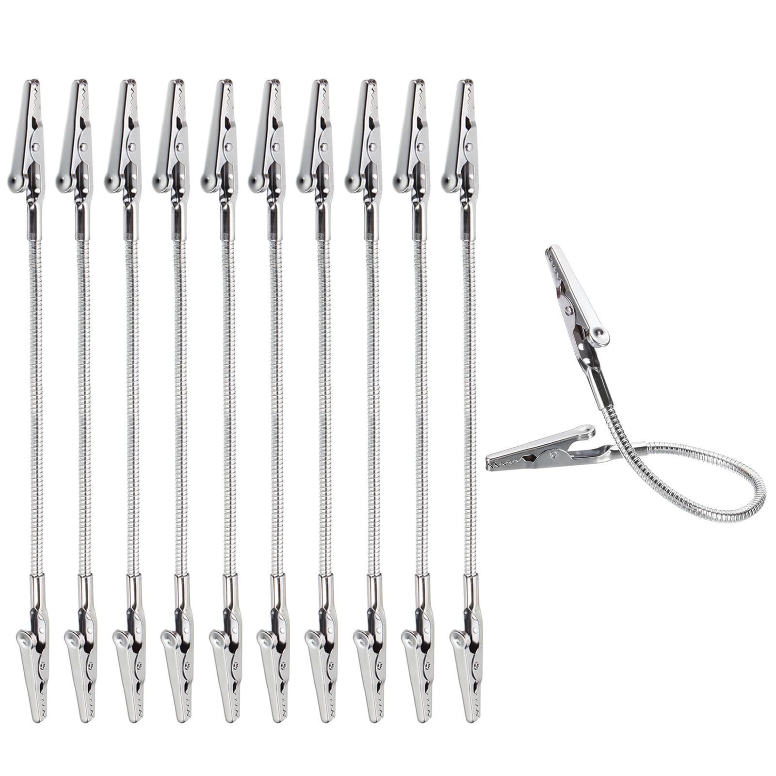 PATIKIL 10 Pcs Double Head Alligator Clip