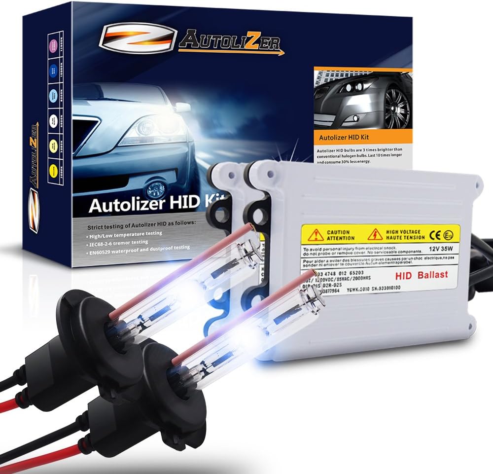 Autolizer 55W Xenon HID Lights [H7-10000K Deep Blue]