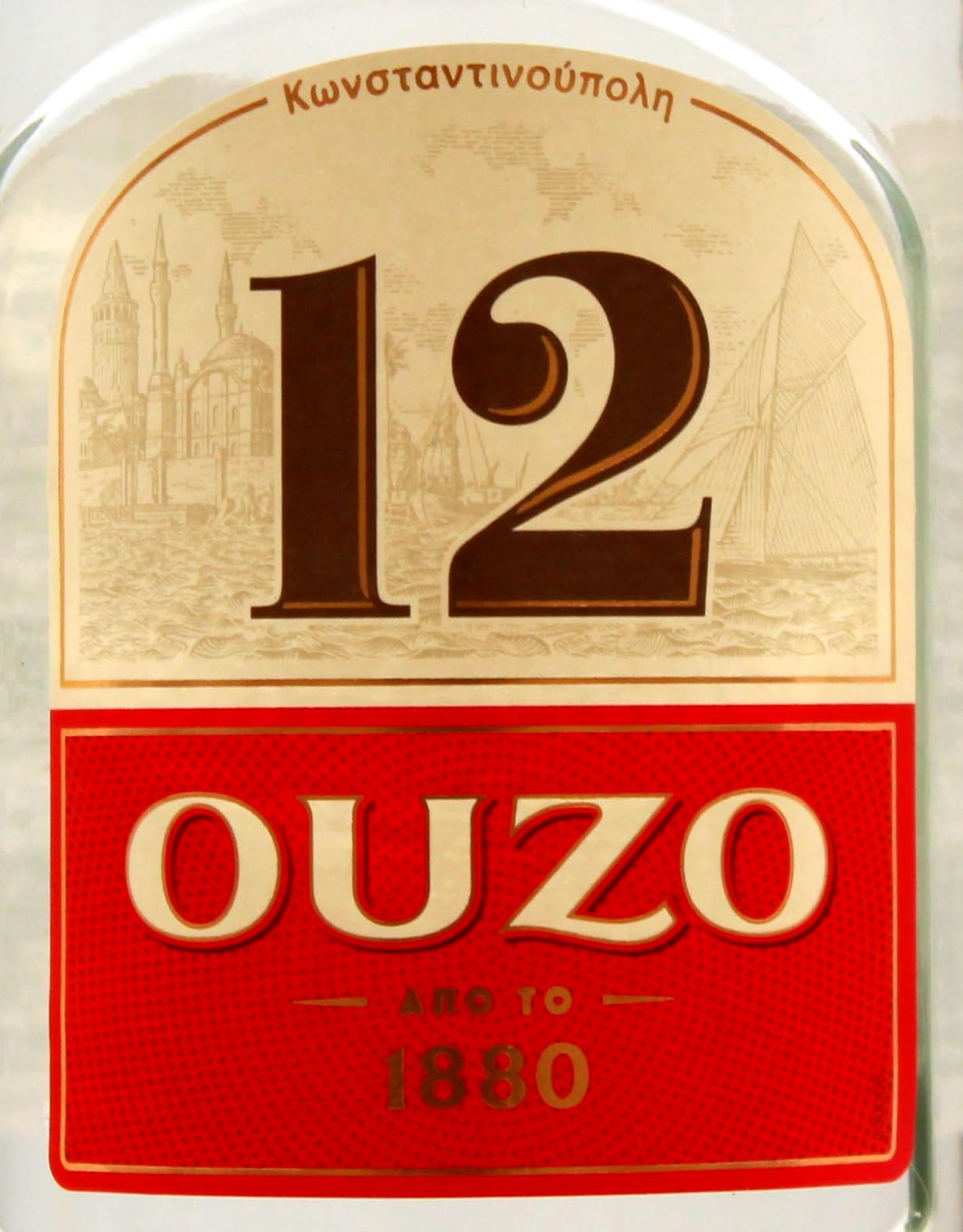 Ouzo 12 Likör 38% vol., 6er Pack (6 x 0.7 l)