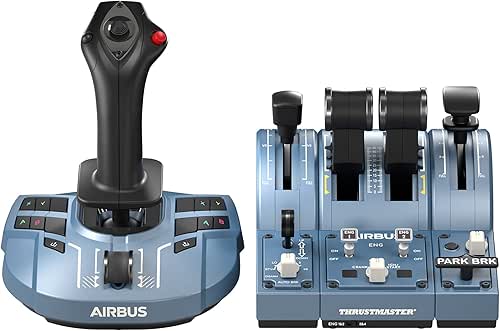 Thrustmaster TCA Captain Pack Airbus Edition - Pack Sidestick/Throttle/Throttle Addon