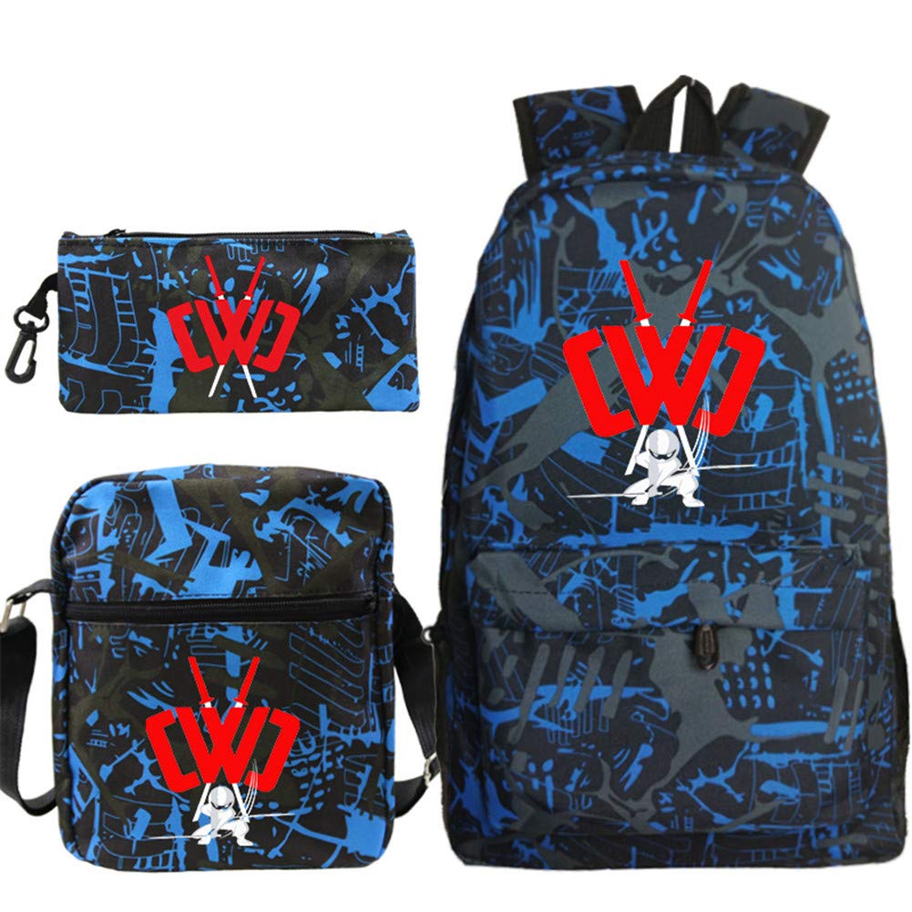 CWC Chad Wild Clay Bag Backpack School Bag Shoulder Bags Pencil Case (1)