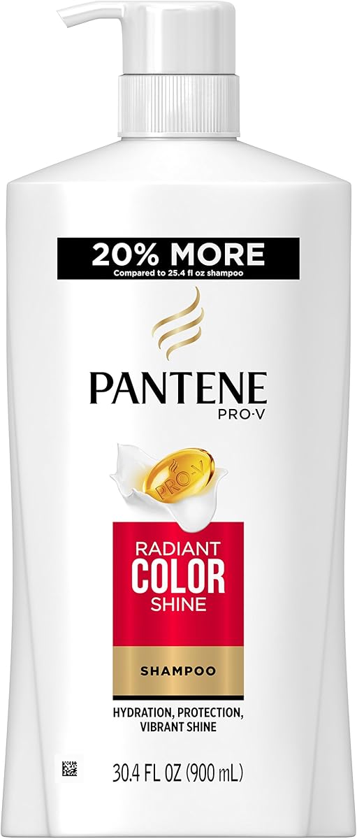 Pantene Pro-V Radiant Color Shine Shampoo, 30.4 fl oz (Packaging May Vary)