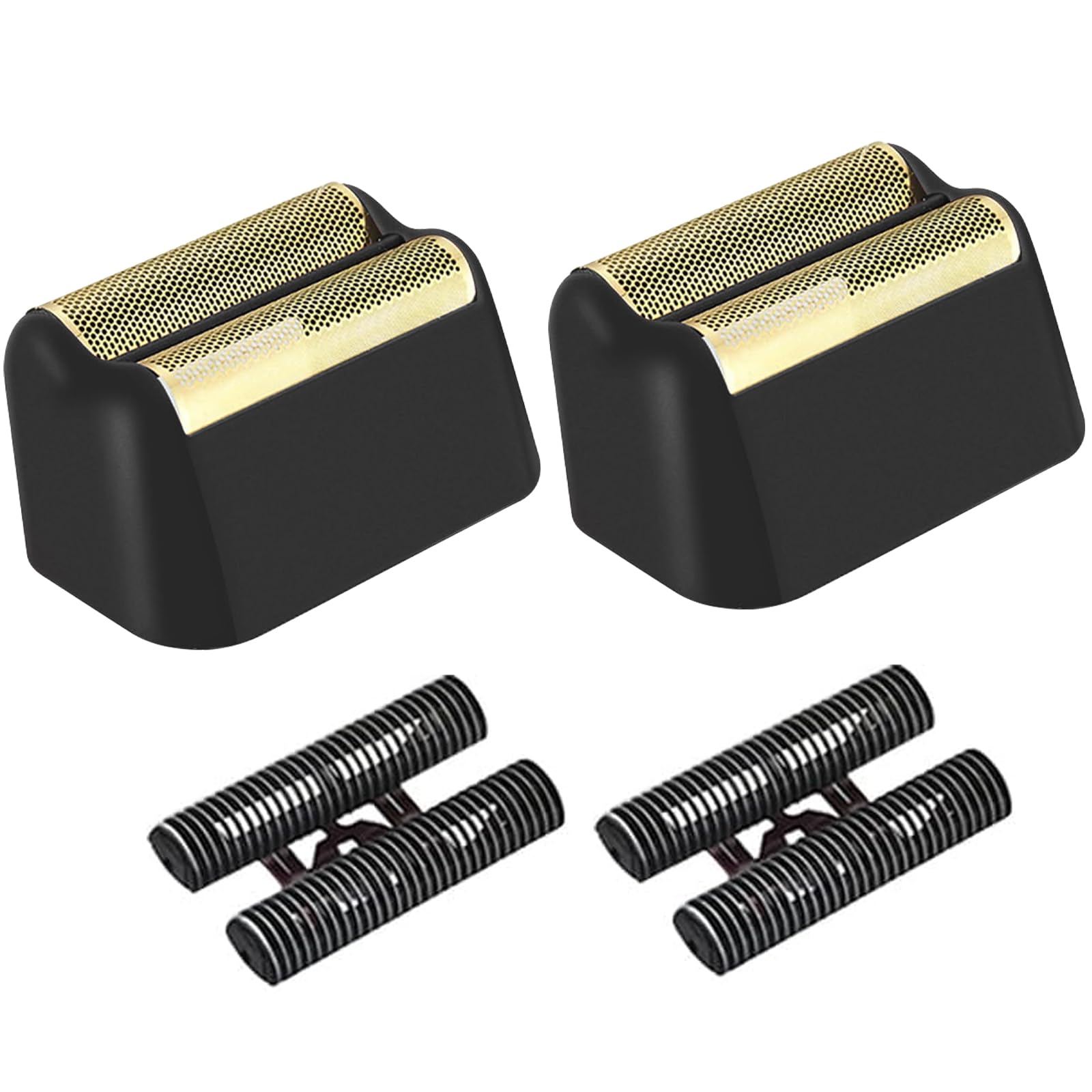 2 Pack Professional 5 Star Series Finale Shaver Replacement Foil and Cutter Bar Assembly Compatible With Wahl Shaver Foil 7031-100, 7043-100 Super