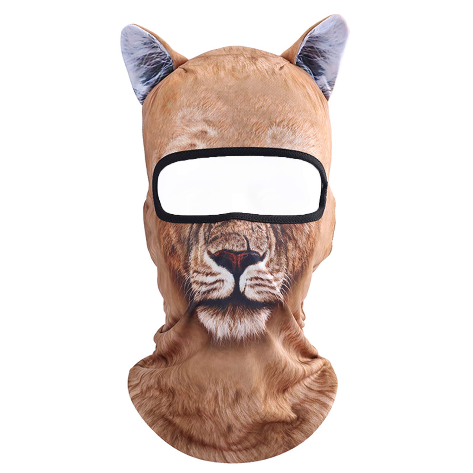 Cat Balaclava,Dog Balaclava,Halloween Hat,Cute Full Face Hood Mask Animal Ski Mask for Hiking Riding Sports Outdoor
