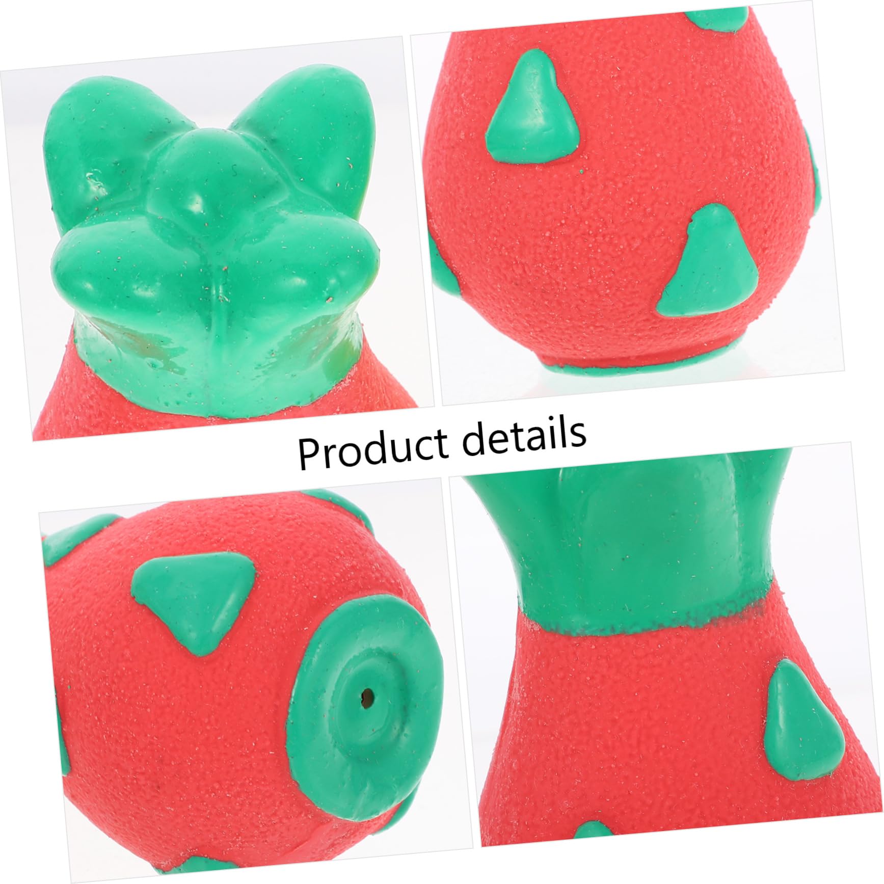Angoily 8piezas Juguetes De Masticar para Perros Juguetes Interactivos para Limpiar Dientes De Mascotas Accesorios para Perros Pequeños y Medianos Incluye De Piña y Fruta del Dragón