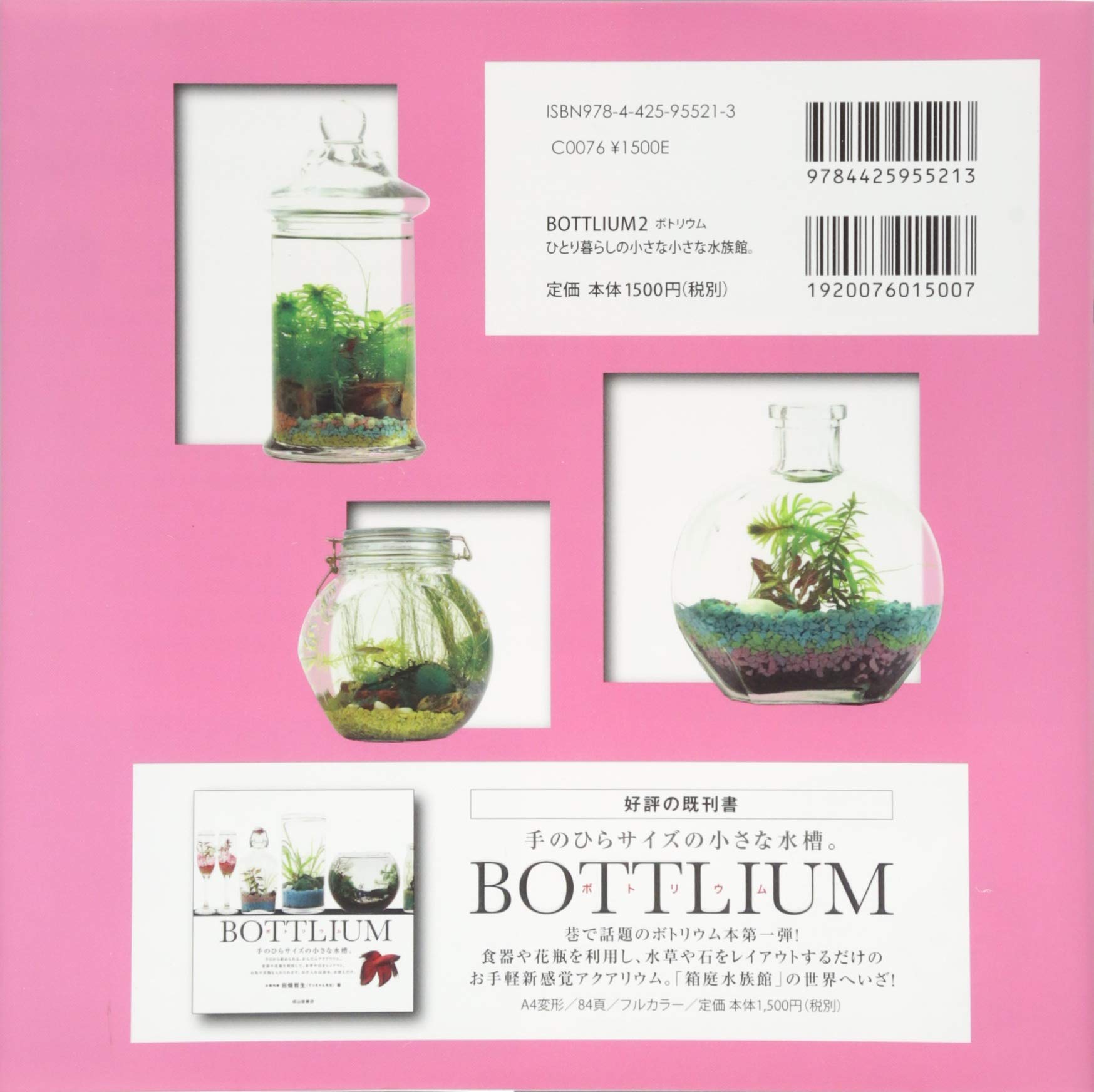 Bottlium2 ボトリウム ひとり暮らしの小さな小さな水族館 水草作家 田畑哲生 てっちゃん先生 本 通販 Amazon Bottlium2 ボトリウム ひとり暮らしの小さな小さな水族館 水草作家 田畑哲生 てっちゃん先生 本 通販 Amazon