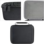 co2CREA Hard Case for OMRON Silver M4 Blood Pressure Monitor Upper Arm Cuff BP5250 BP7250 HEM-7156 HEM-7155T, Portable Travel Case Replacement