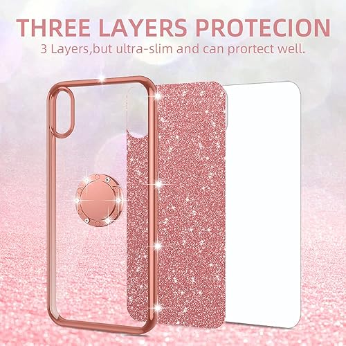Miniatura 3 de nancheng Funda para OnePlus Nord N200 5G (6.49 pulgadas), para Nord N200 5G, bonita funda delgada de TPU para niñas y mujeres, funda de flor rosa