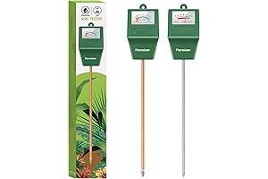 Kensico 3-in-1 Soil Tester: Your Garden's All-in-One Health Monitor