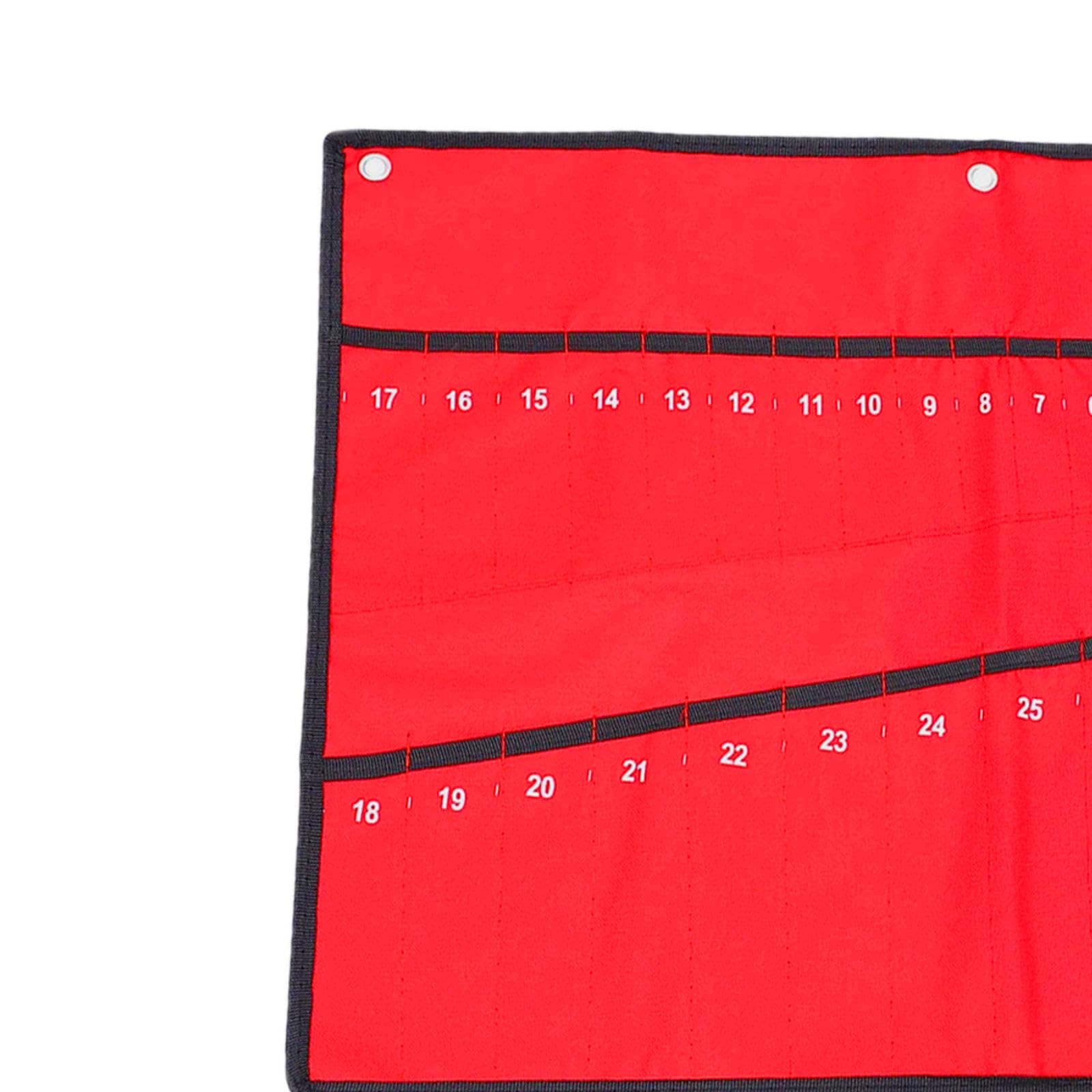 Wrench Bag Red Roll up Tool Bag Organizer for Carpenter Electrician Mechanic 25 Pockets | Home & Garden | Tools | Tool Boxes Belts & Storage | Bags Belts & Pouches-image-27