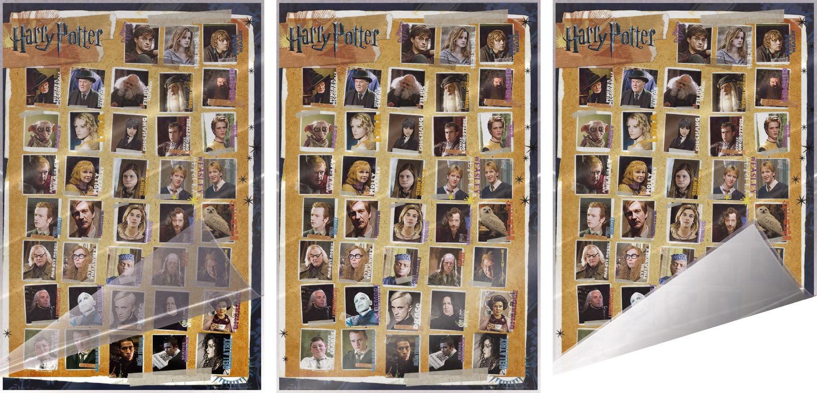 Harry Potter 1 To 8 Movie Posters Print In Sizes A0 A1 A2 A3 A4 A5 A6 MAXI   C24 - Foto 11