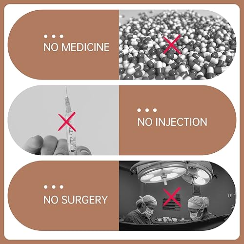 Miniatura 6 de Cinta de estiramiento facial invisible, ultrafina invisible para el rostro instantáneo, ocultando las arrugas faciales del cuello, estiramiento